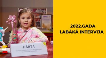 Latvijas interneta hits! Mazā Dārta asprātīgi intervē mūsu olimpieti Silovu