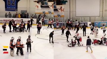 “Riga Hockey cup” jaunie censoņi kārtīgi izvicina dūres uz ledus