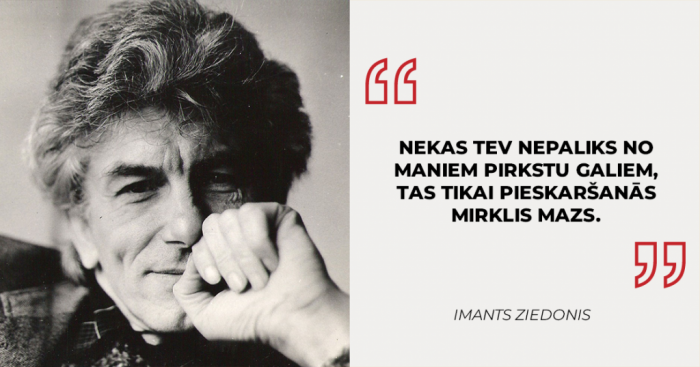 Par īsajiem brīžiem.