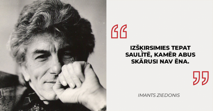 Par šķiršanos.