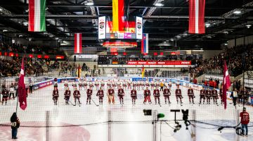 Latvijas hokejistiem spēle pret Slovākiju cīņā par Vācijas kausu