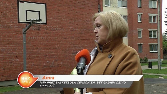 Nav pret basketbola censoņiem, bet gadiem dzīvo spriedzē