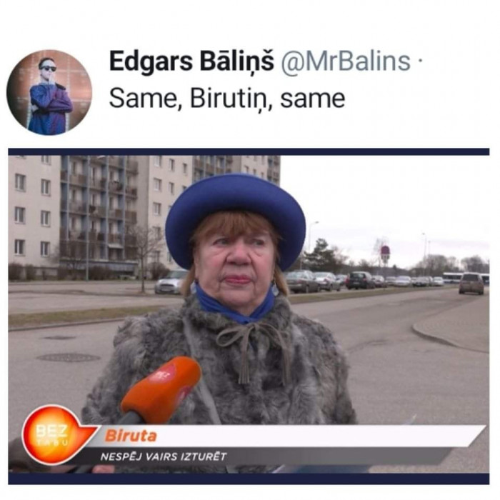 Nespēj vairs izturēt