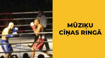 Vai atceries? Reperi Ozols un Gacho noskaidro attiecības boksa ringā