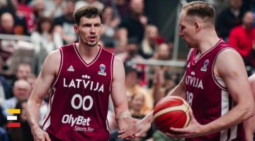 Latvijas basketbolistiem "EuroBasket 2025" pirmspēdējā KVALIFIKĀCIJAS spēle